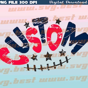 Custom Team Mascot PNG: Retro Football Design (Digital Download)