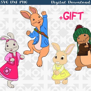 Rabbit Squad SVG: T-Shirt Design Vector Files (Digital Download)