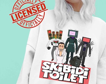 Skibidi Toilet PNG Clipart Bundle: T-Shirt Design (Digital Download)