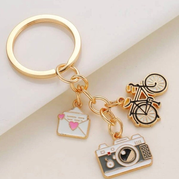 Camera Charm Keychain