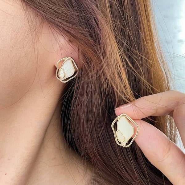 Minimalist Stud Earrings