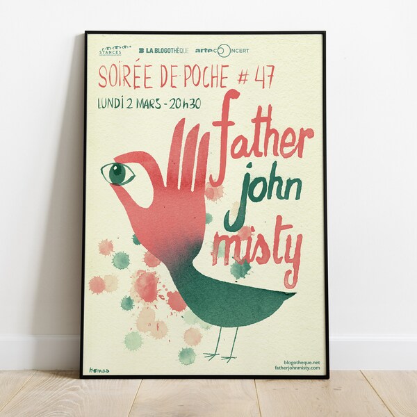 Father John Misty - Soirée de Poche - Poster