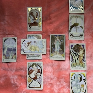 SAME DAY (24-STUNDEN) Personalisiertes keltisches Kreuz (10 Karte) Tarot-Lesung Sie wählen das Deck! Liebe, Erfolg, Geld, Wahrsagen