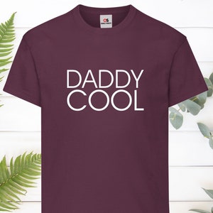 Cool Daddy Cool Dad Baby Matching T-Shirt Bodysuit Father Son Daughter Father's Day Uncle Daddy Gift Shirt Unisex Birthday Presents Tops