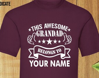 dad and grandad t shirt