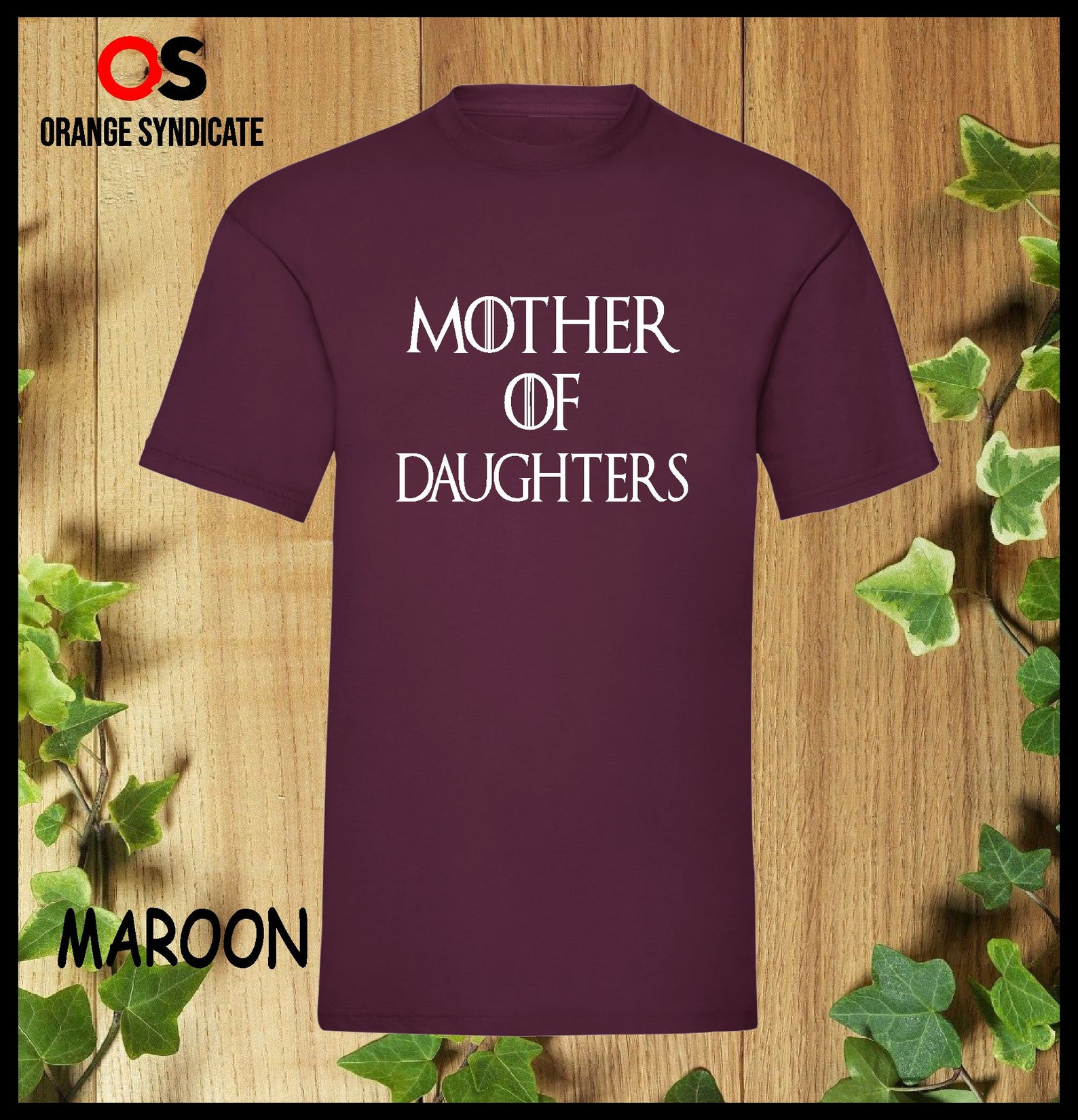 MOTHER OF DAUGHTERS Tshirt Funny Cool Mom Lovely Gift Awesome Etsy