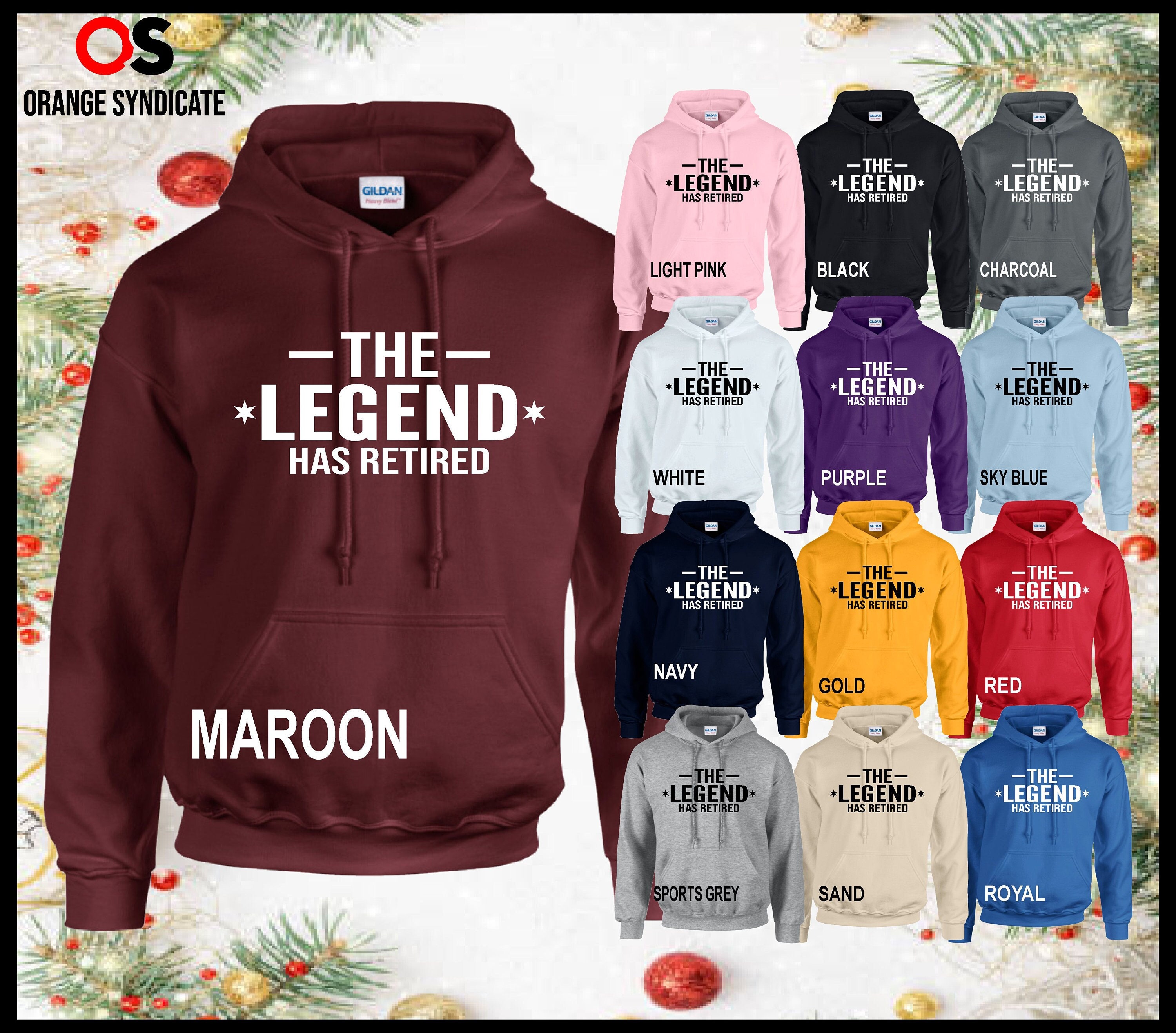 THE LEGEND Has RETIRED Printed Hoodie Funny Cool Presents for - Etsy THE LEGEND Has RETIRED Printed Hoodie Funny Cool Presents for - Etsy
