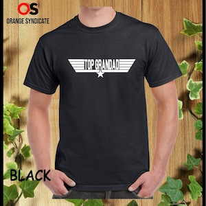 TOP GRANDAD T-shirt Best Awesome Granddad Fathers Day Dad Daddy Grandfather Grandpa Present Mens Funny Cool Gift Tee Tops