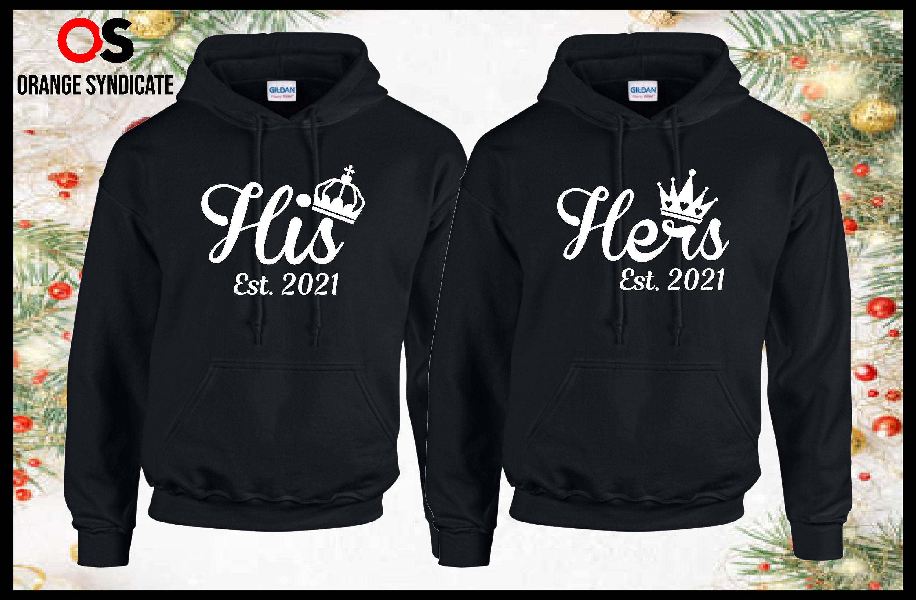 His and Hers Hoodies 