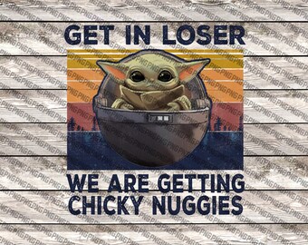 Chicky Nuggies Yoda Etsy