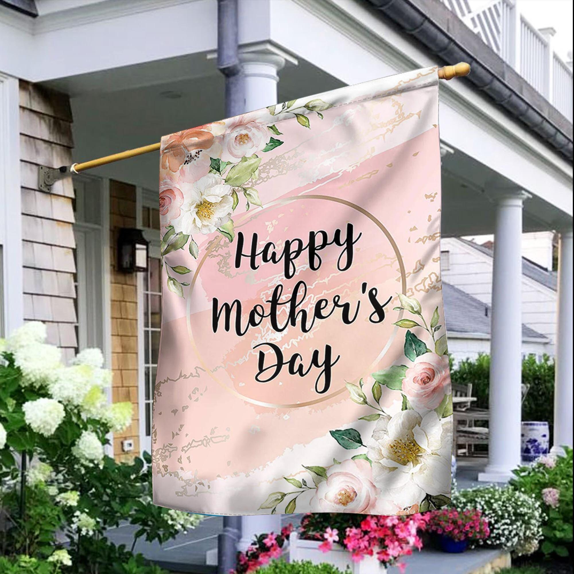 Happy Mother's Day Flag Mother's day House | Etsy