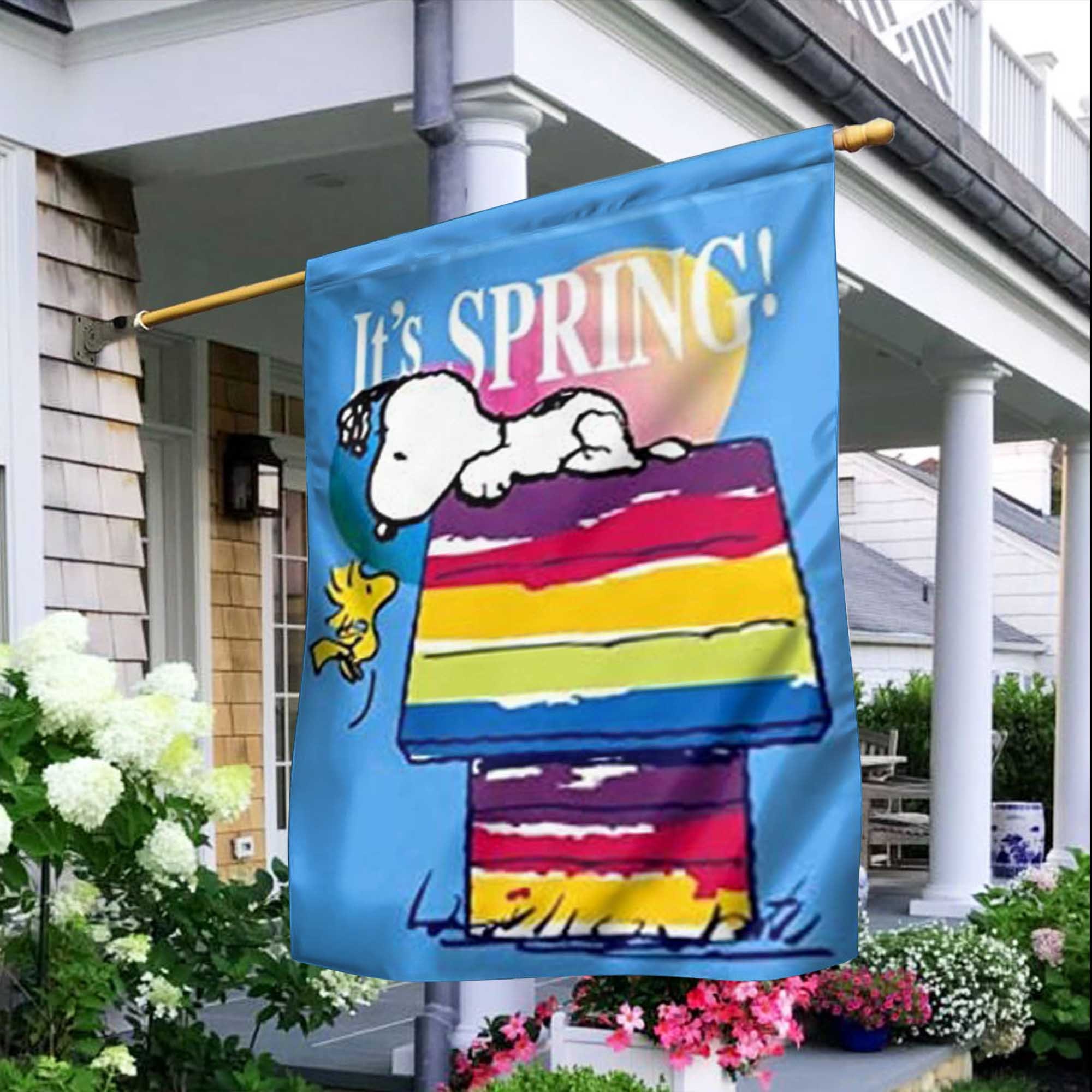 It's Spring Summer Garden Flag Vertical Double Sided Etsy