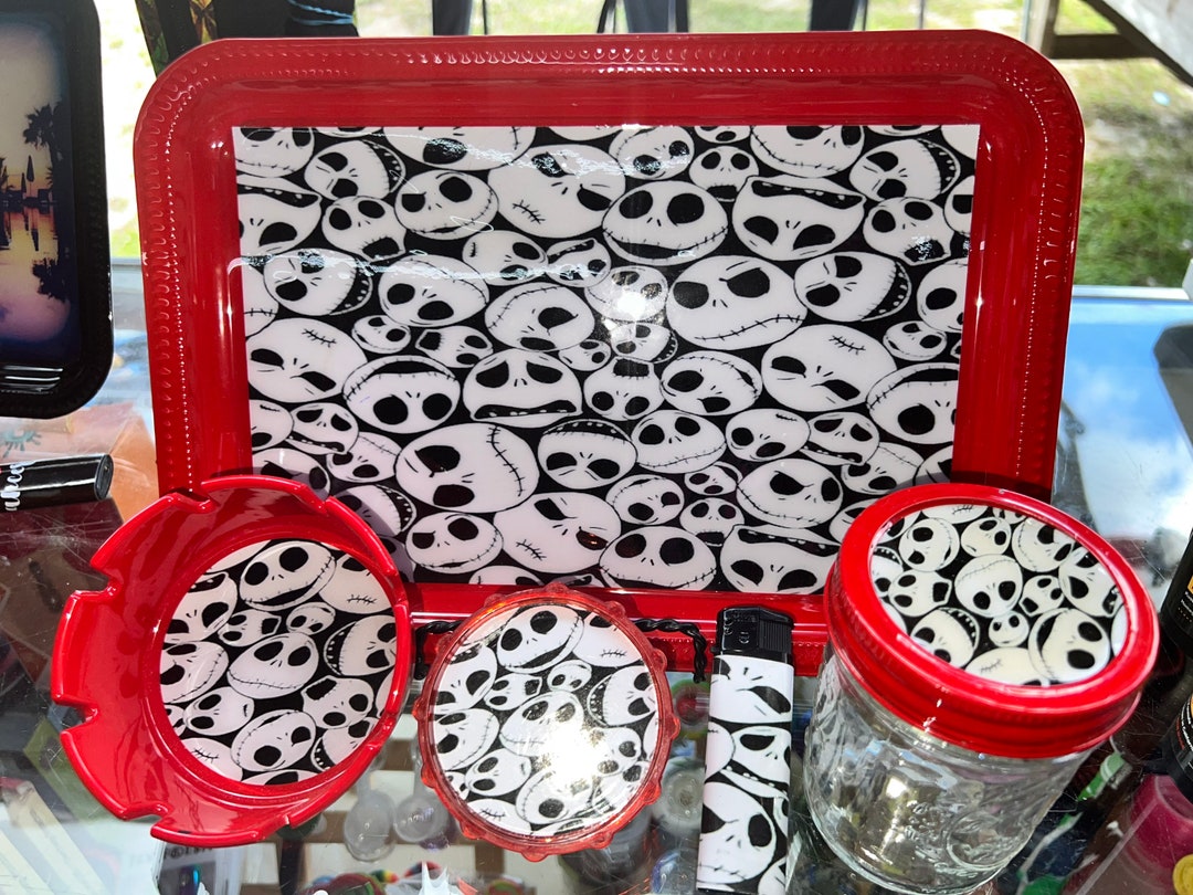 6pc Rolling Tray Set Etsy