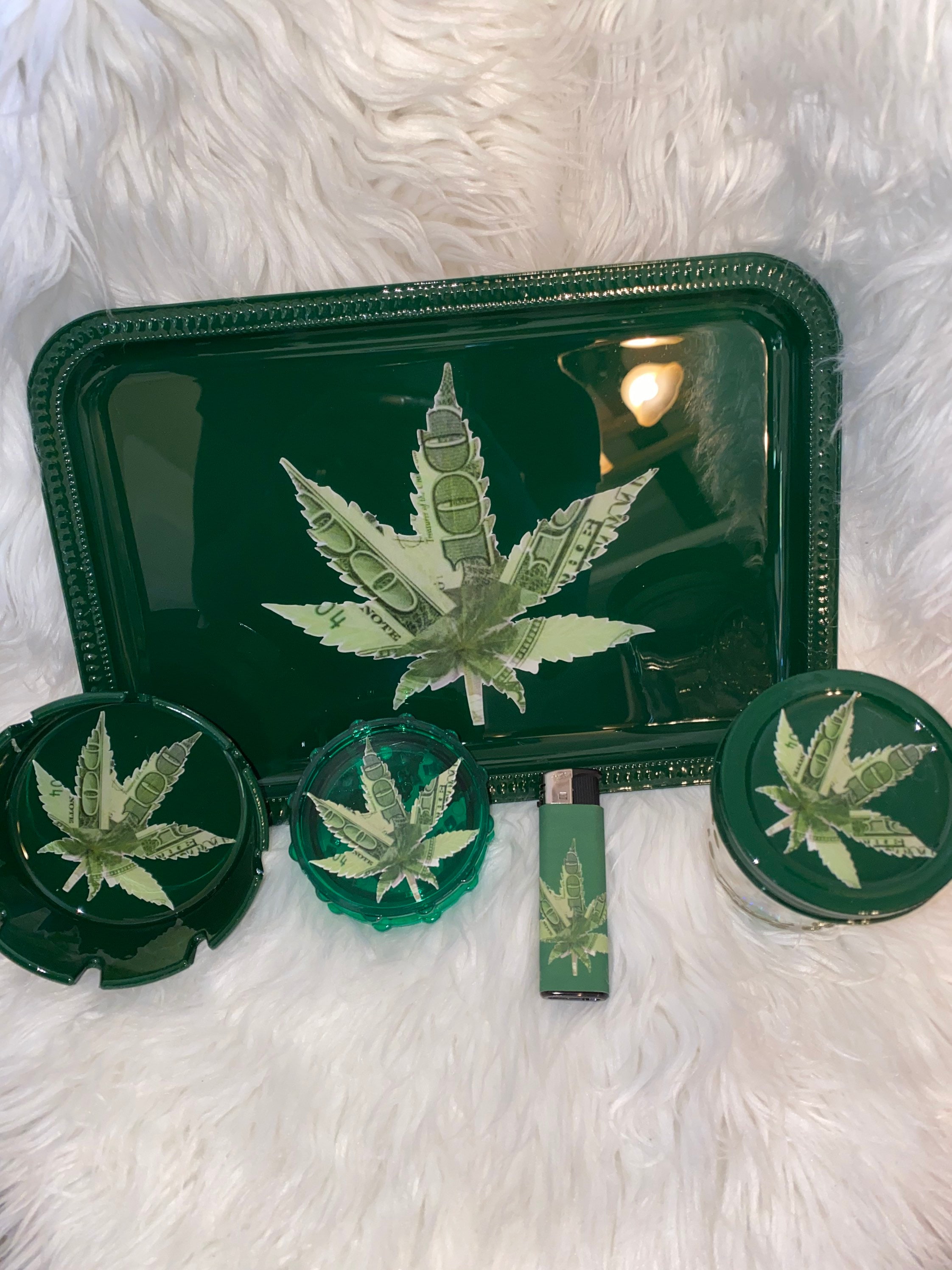 Rolling Tray Set