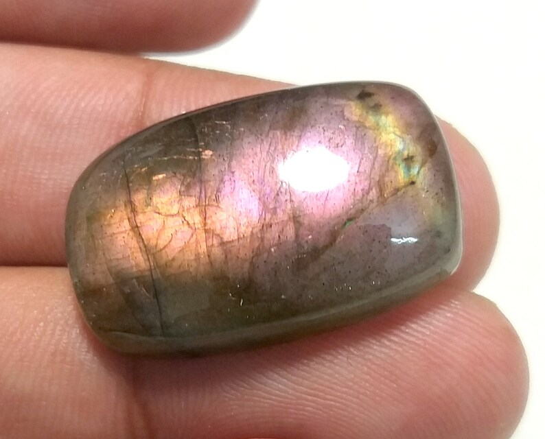 Flashy Labradorite Labradorite Jewellery Making 25x15x6 MM.LB-45 Natural Gemstone Labradorite Gemstone,Purple Labradorite,Loose Gemstone
