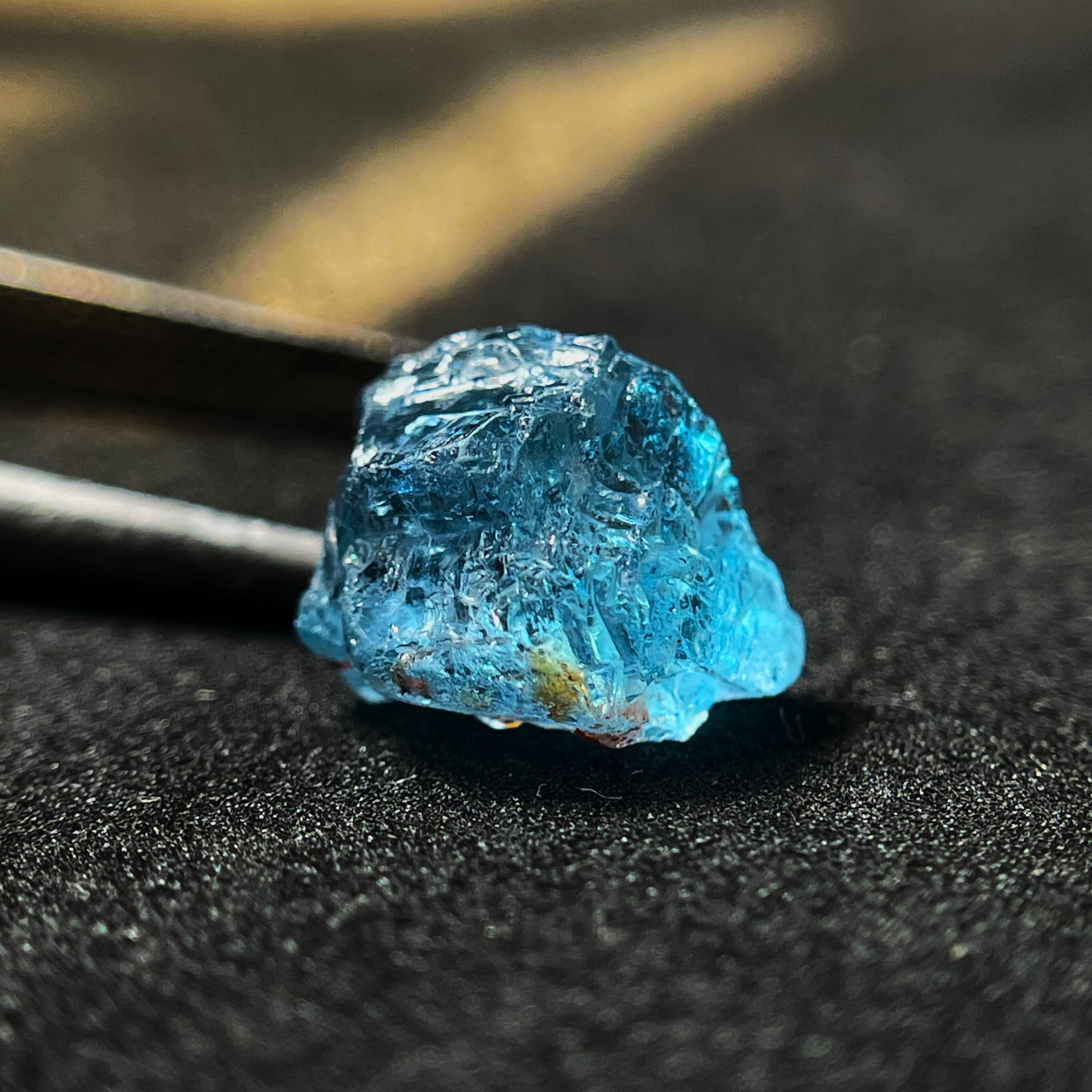 原石アクアマリンクリスタル：4.25カラットの原石、11 x 8 MM - Etsy 日本
