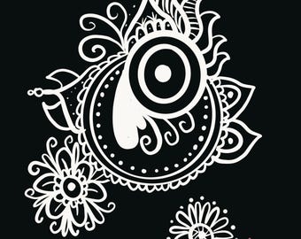 Hängsmycke Mandala Art