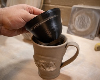 Cone Boss Pottery Rim Rounding Tool