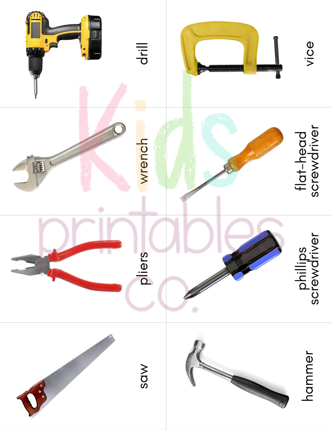 Tools Toob Safari LTD Identification Cards Etsy