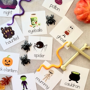 Carte ABC di Halloween