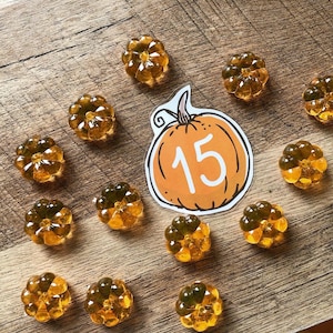 Números de calabaza 1-25