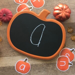 Alfabeto de calabaza - minúsculas