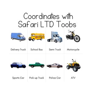 On the Road Toob - Safari LTD Ausweise