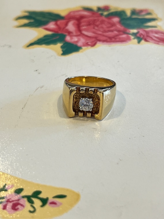 10K Gold Plated Pinky Ring