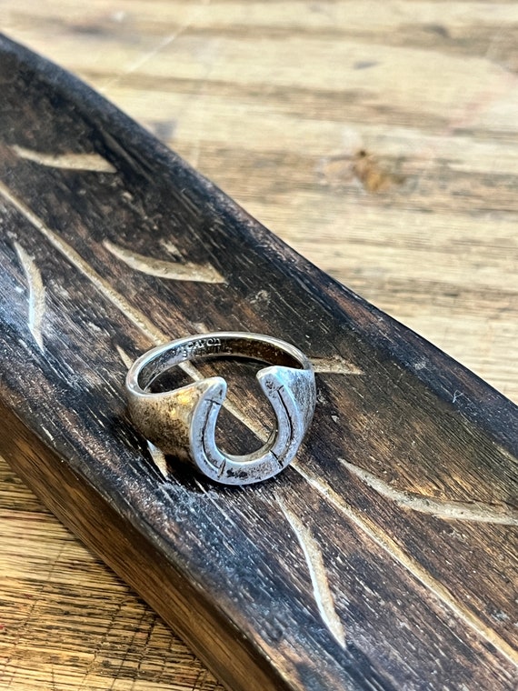 Sterling Silver Horseshoe Ring