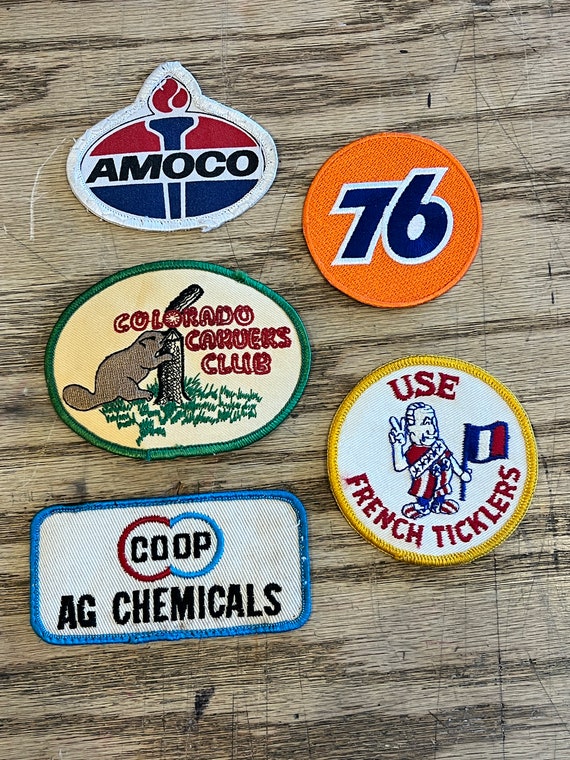 5 Iron on Patches