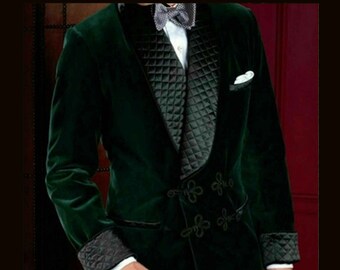 4xl smoking jacket