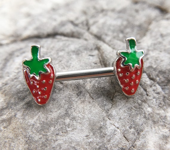 Strawberry online nipple bars