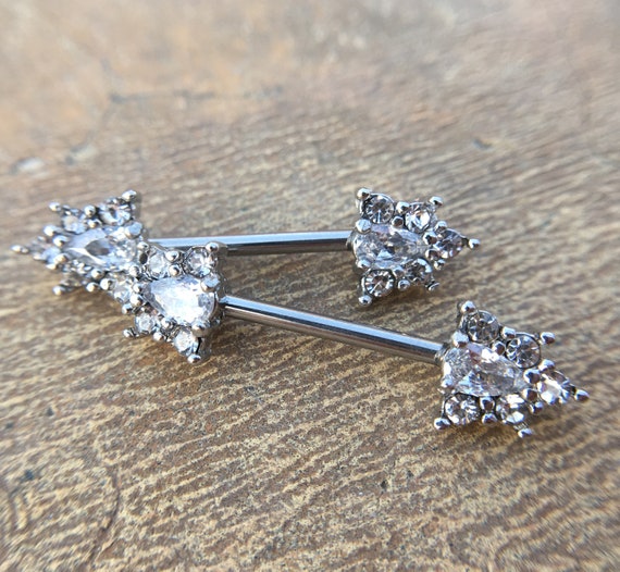 Nipple rings deals etsy