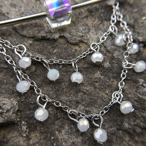 14g Surgical Steel, Industrial Barbell,Piercing Jewelry, Industrial Barbell