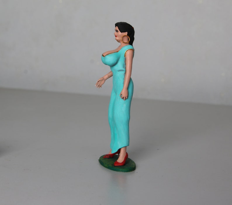 Female pin up figure woman scale 1/18 1/24 scale Z342 | Etsy