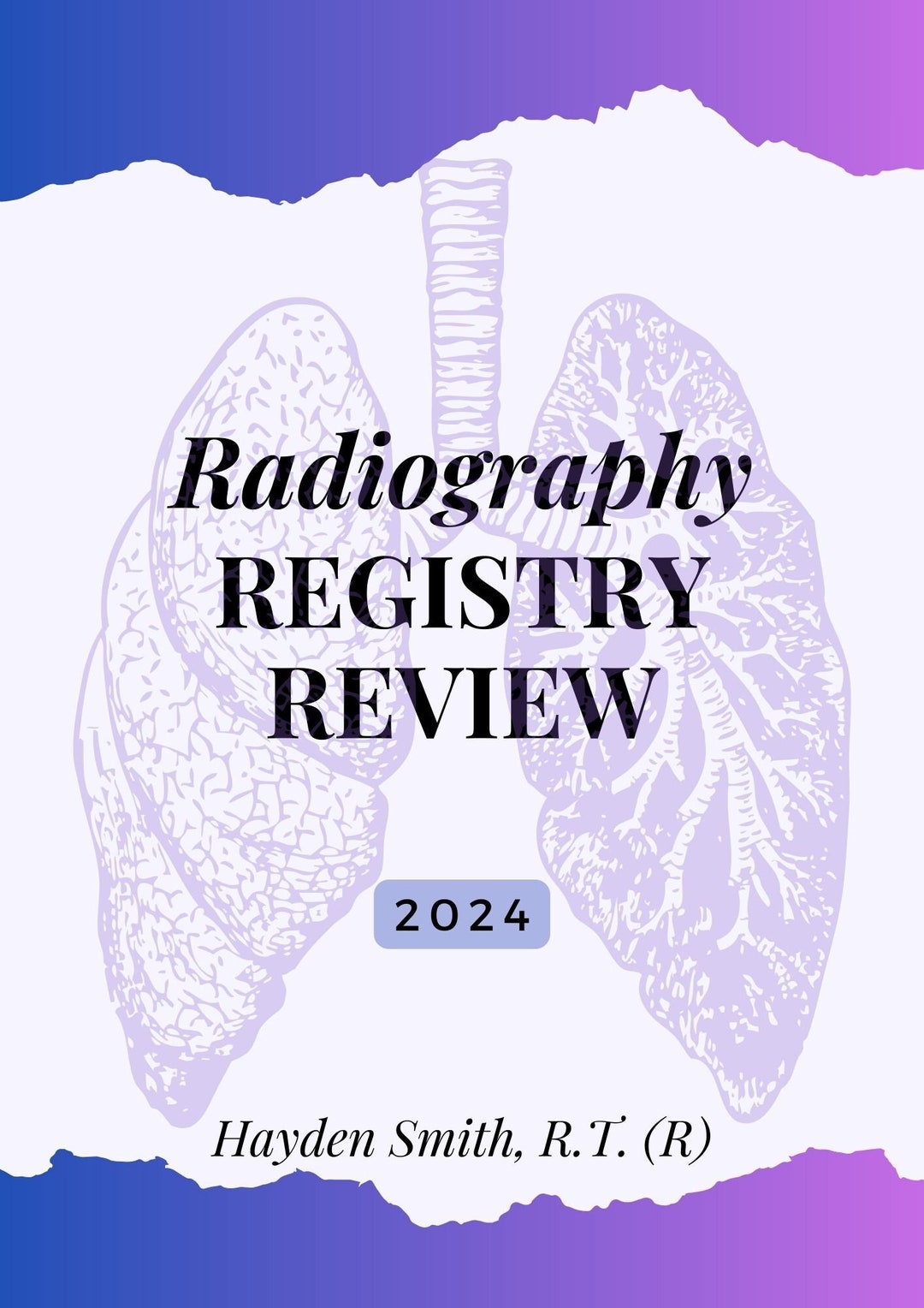 Radiography Registry Review Etsy