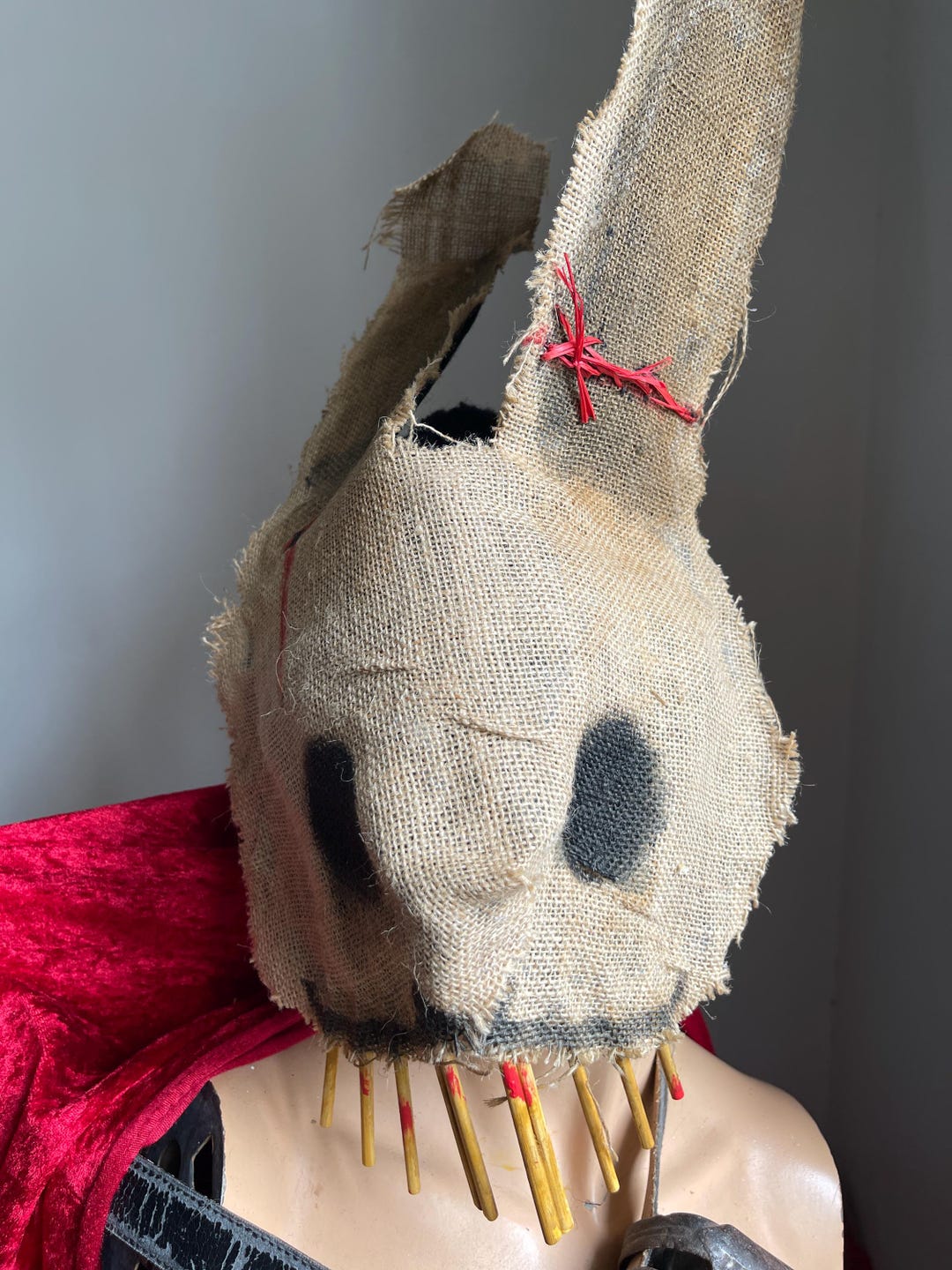 Rabbit Mask, Creepy Easter Bunny Mask, Adult Halloween Costume ...