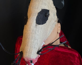 Gruselige süße Opossum Possum Maske - Erwachsene Halloween, Masquerade, Cosplay Kostüm Masken für Fotoshootings, Videos und Spaß Zeiten