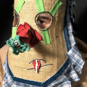 Handmade Cajun Mardi Gras Mask: Carnival Costume