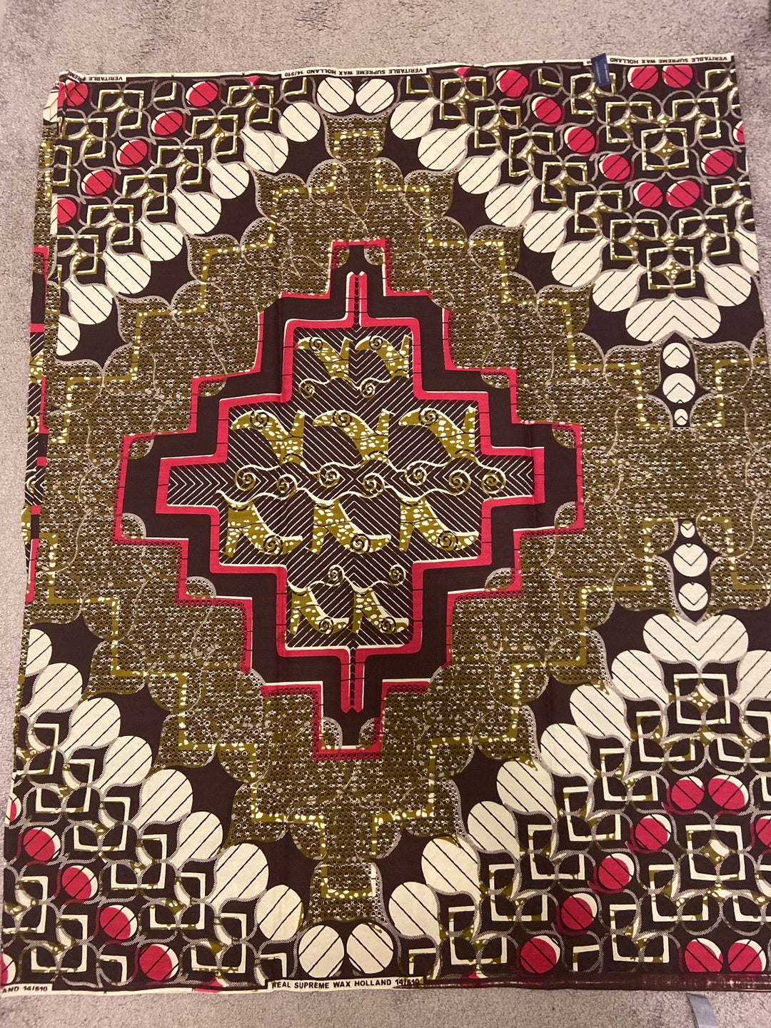 African Fabric | Chitenge Wrap| Medium - Etsy