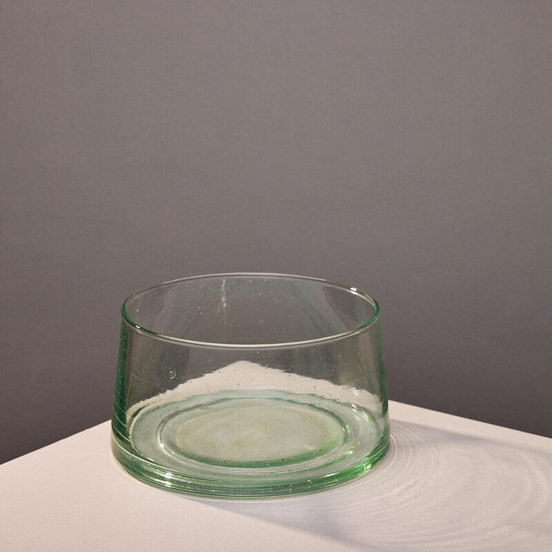 Recycled Glass Bowl - Etsy - Recycled Glass Serving Dishes