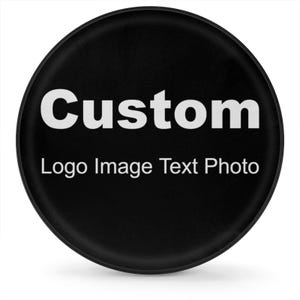Custom Spare Tire Cover Personalized Wheel Cover with Your Logo, Photo, or Text for SUV, Camper, Truck, RV, and Trailer 14&quot;-17&quot;