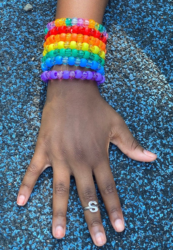 Girls Daisy Colorful Bead Bracelets Polymer Clay Bead - Temu