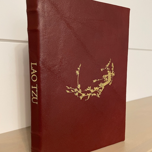 Tao Te Ching - by Lao Tzu  - Handmade Leatherbound - Premium Leather Bound Book