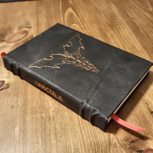 Dracula - by Bram Stoker  - Handmade Leatherbound