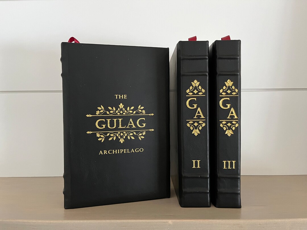 The GULAG ARCHIPELAGO by Alexandr Solzenitsyn Complete 3 Volume Set