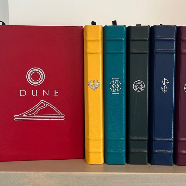 Dune Leather Bound Etsy UK