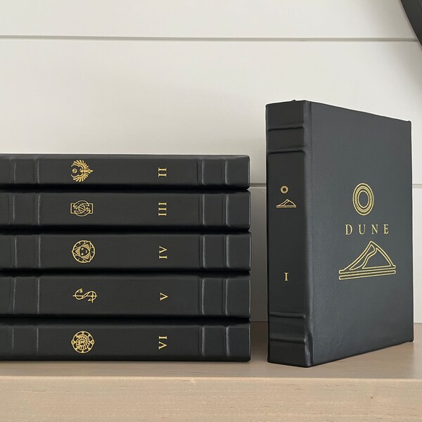 Dune Leatherbound Etsy