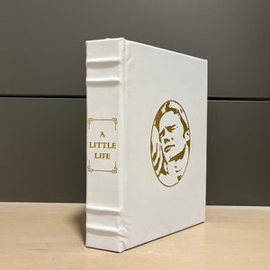 A LITTLE LIFE - by Hanya Yanagihara - Handmade Leatherbound - Premium Leather Bound Book