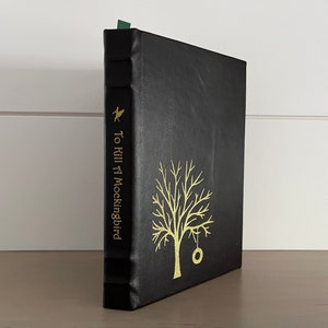 To Kill a Mockingbird - by Harper Lee - Handmade Leatherbound - Premium Leather Bound Book